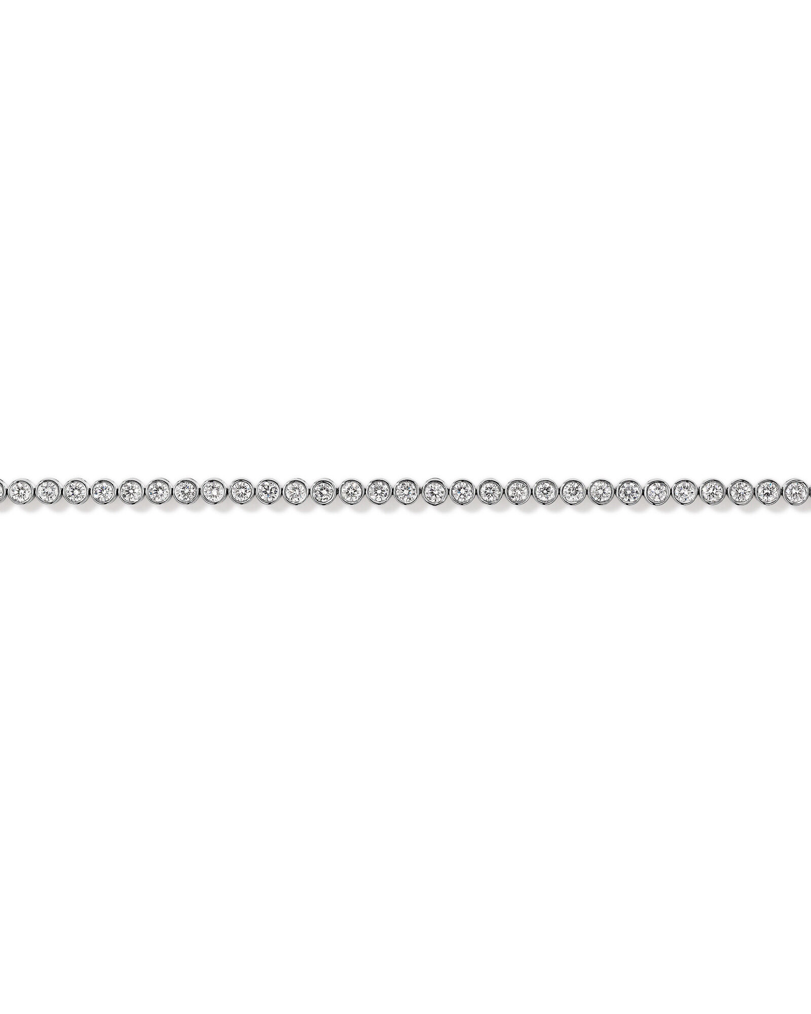 2.85 Carat TW of Laboratory-Grown Diamond Tennis Bracelet in Sterling Silver