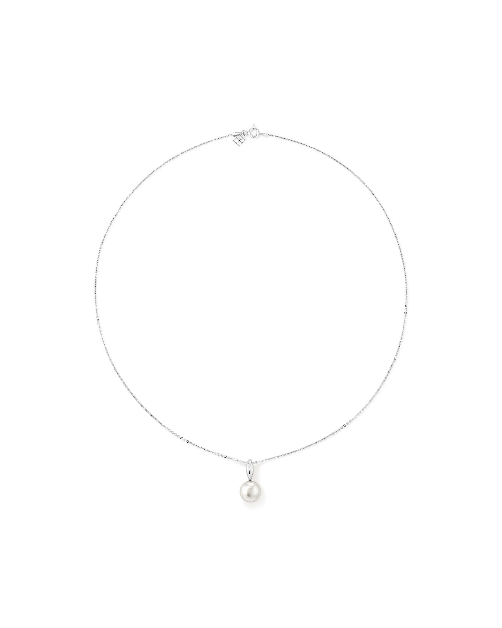 Pendant with Cultured Freshwater Pearl in Sterling Silver