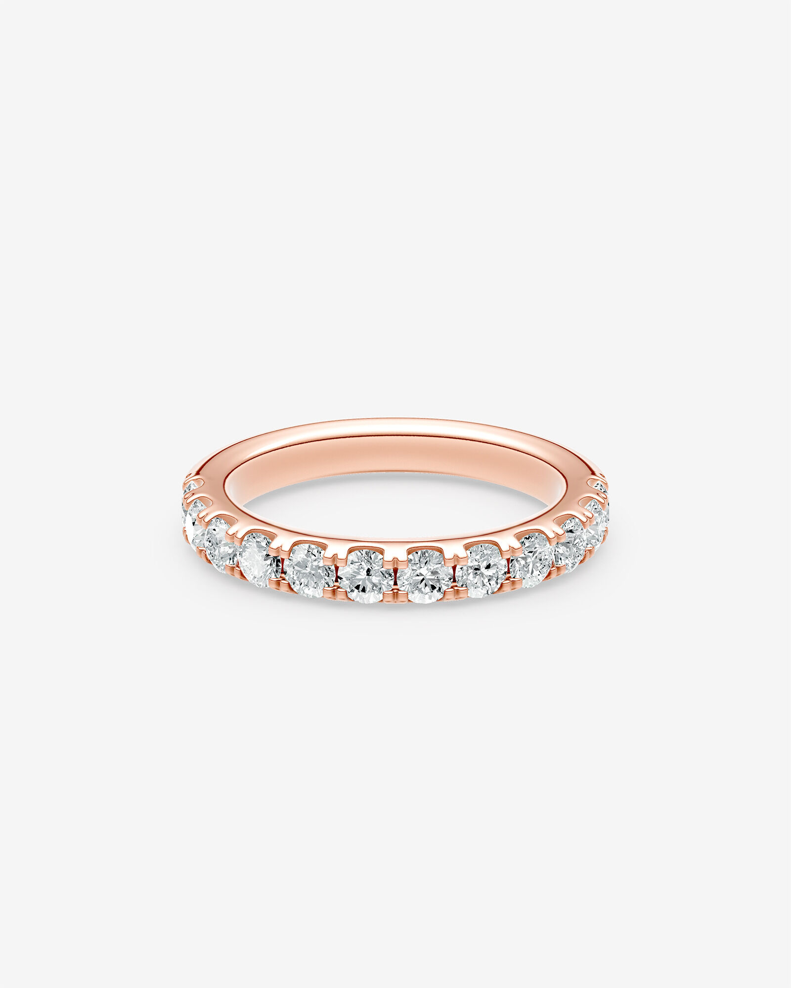 Evermore Wedding Band with 1 Carat TW Diamonds in 14kt Rose Gold