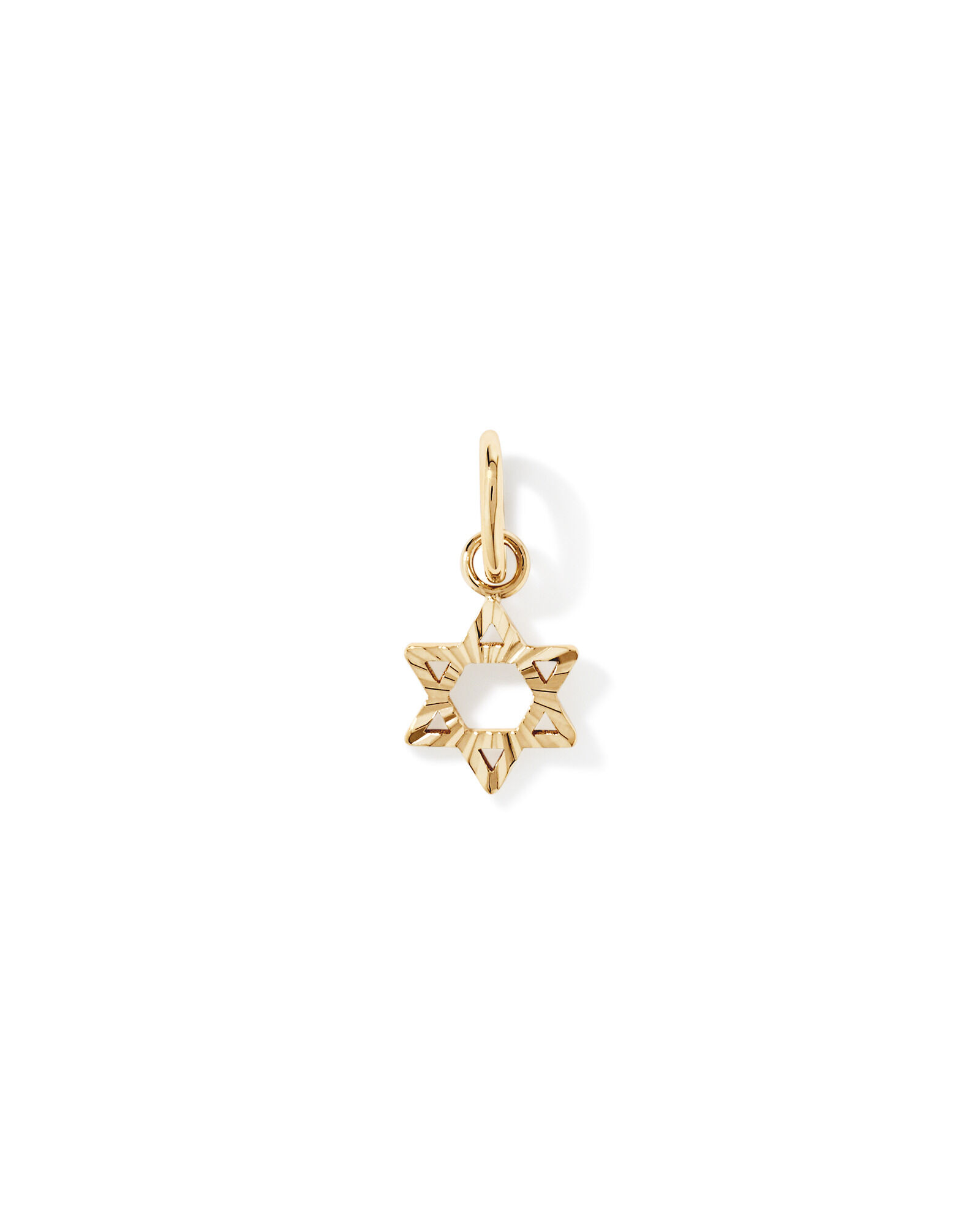 Star of David Pendant in 10kt Yellow Gold