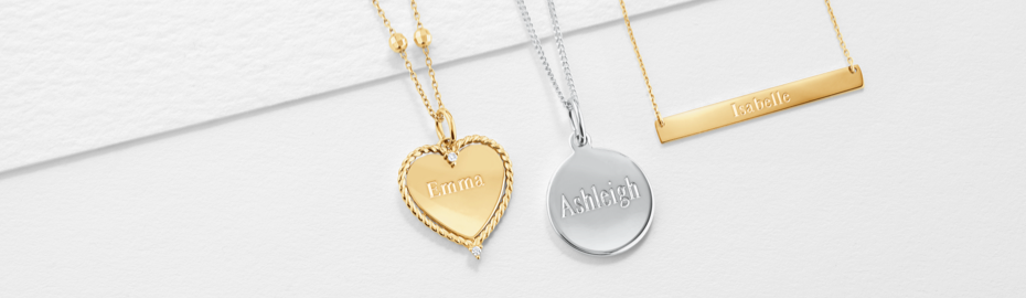 Michael hill personalised necklace discount